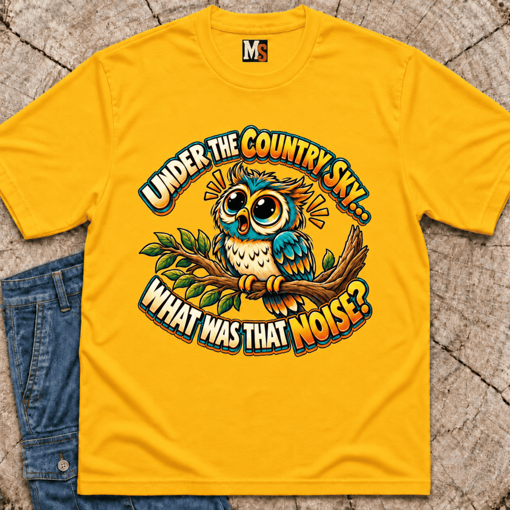 Under the country sky - What was that noise T-shirt