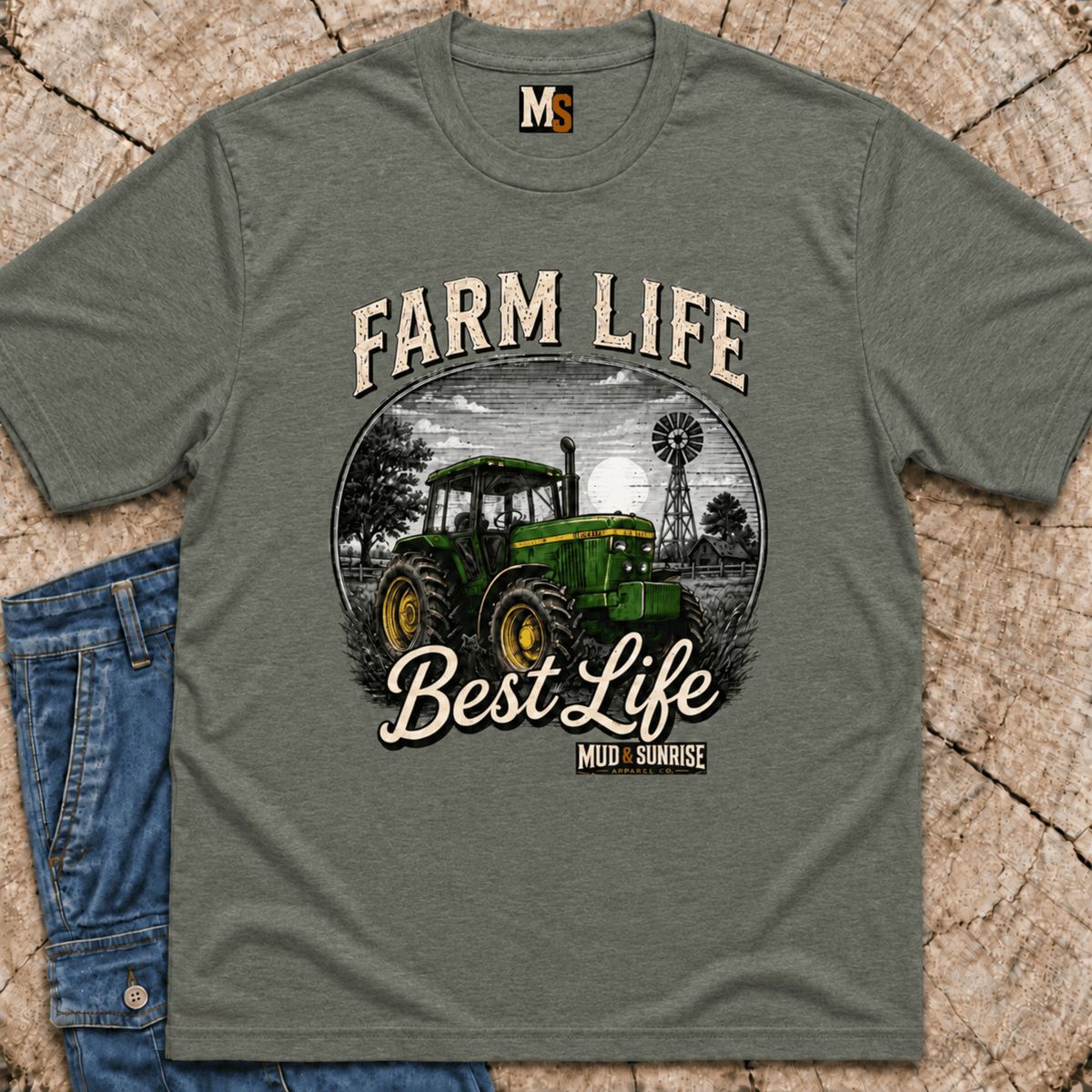 Farm Life — The Best Life T-shirt
