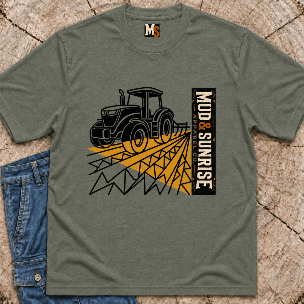 Tractor 'Mud & Sunrise' T‑Shirt