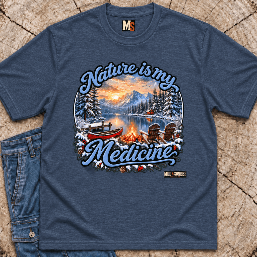 Nature is my Medicine - Winter T-shirt