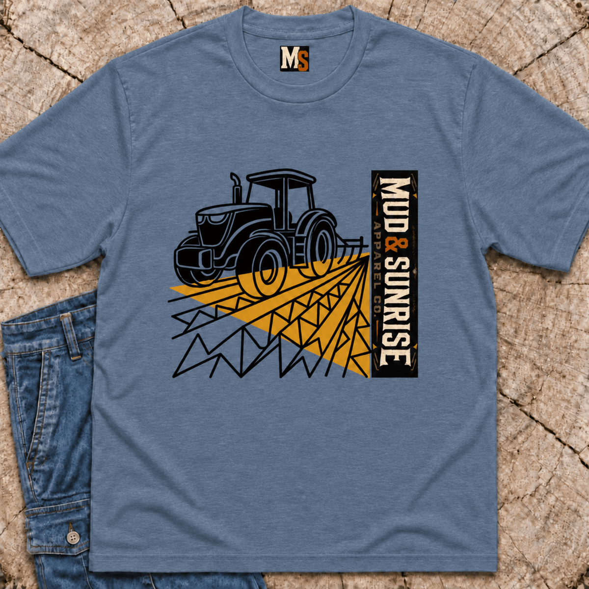 Tractor 'Mud & Sunrise' T‑Shirt