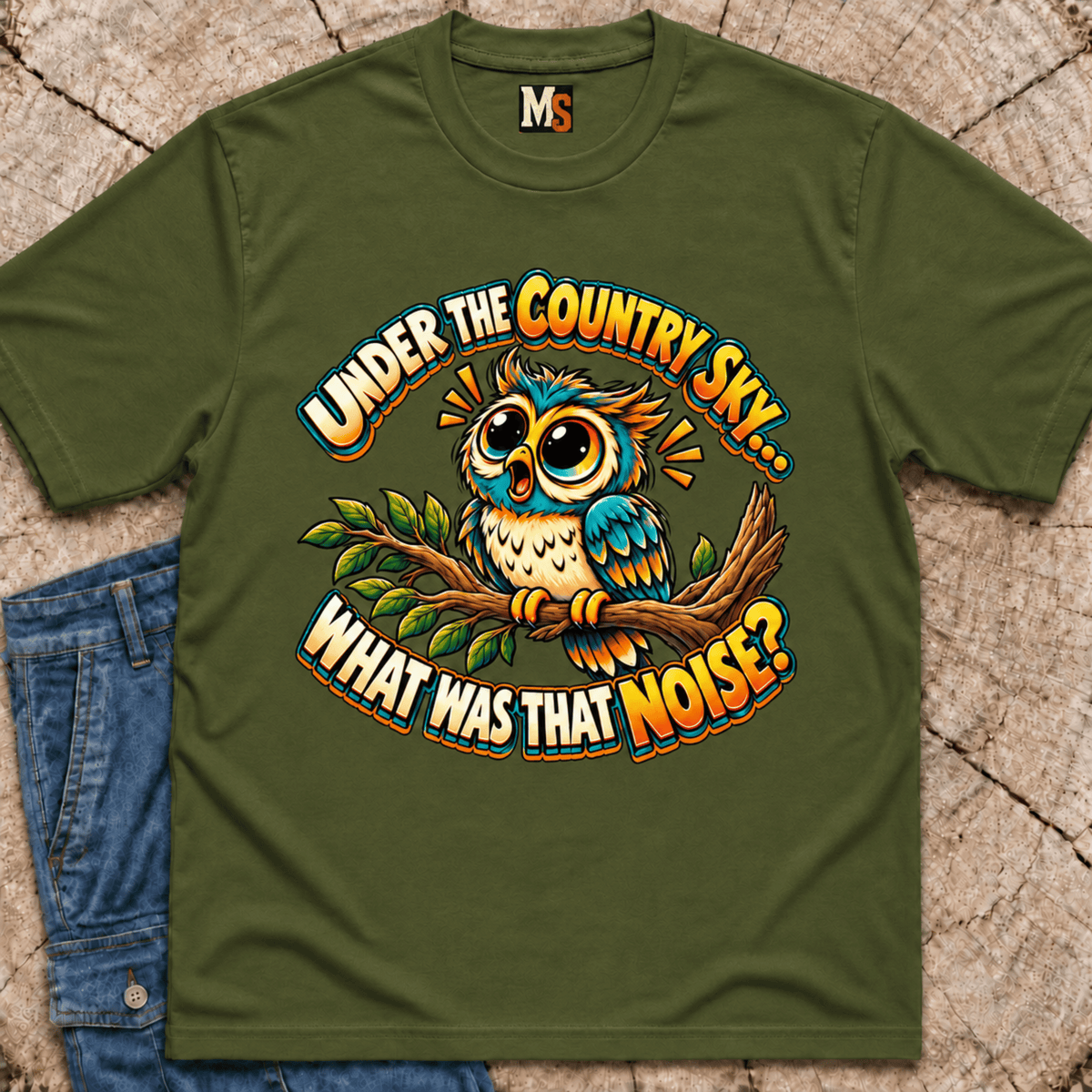 Under the country sky - What was that noise T-shirt