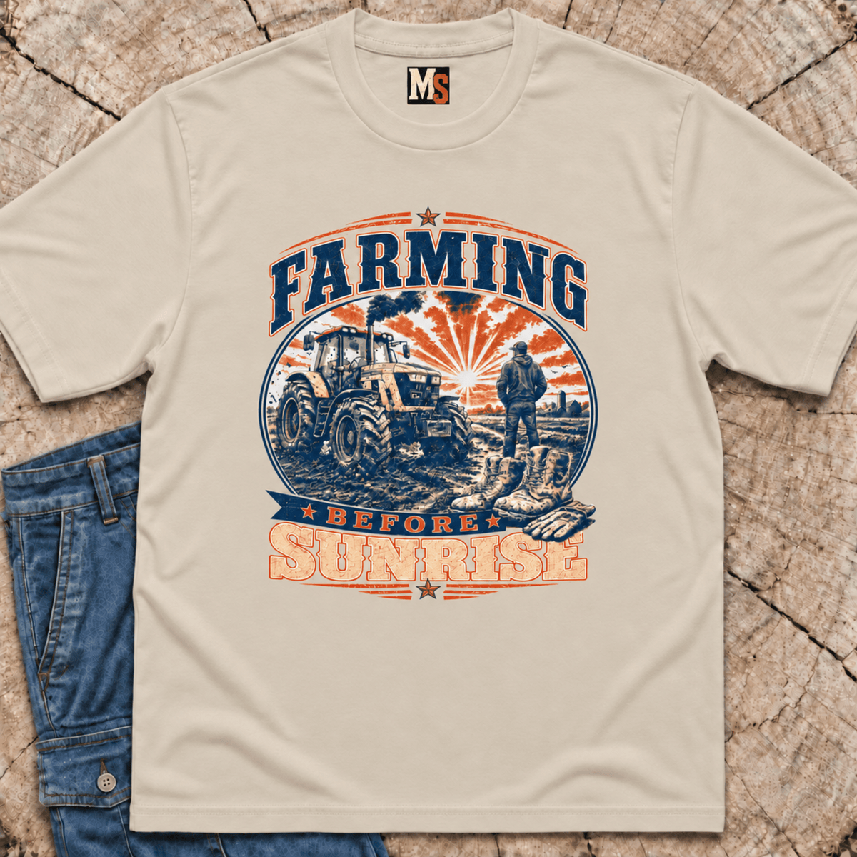 Farming before Sunrise T-Shirt