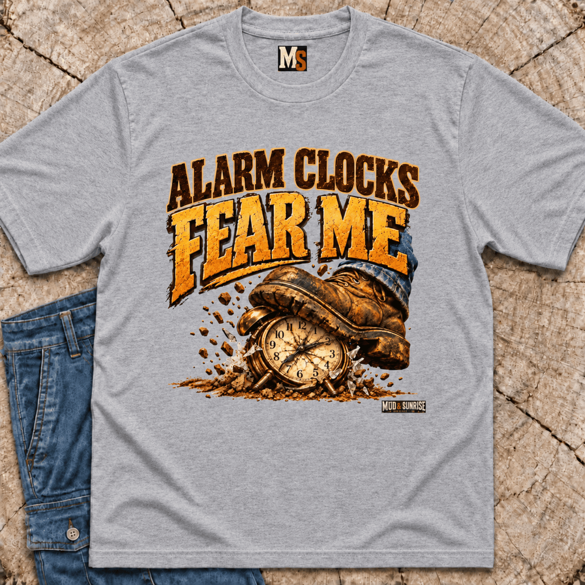 Alarm Clocks Fear Me T-shirt